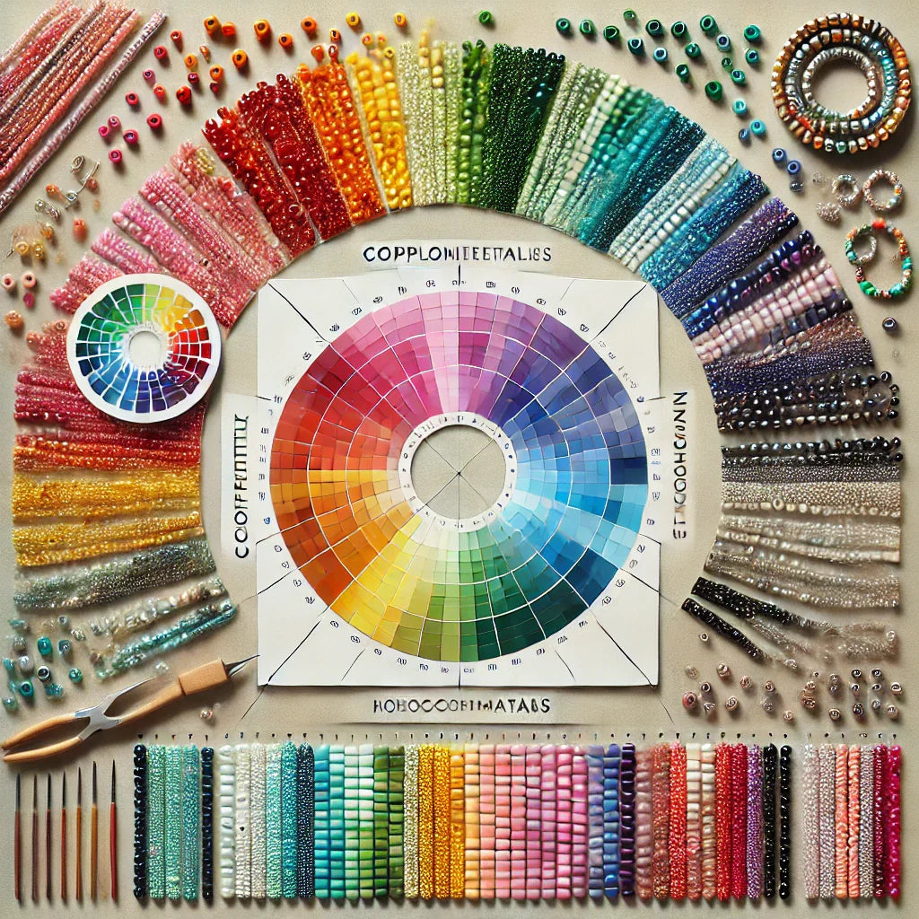 Cómo Combinar Colores en el Tejido con Mostacillas: Trucos y Consejos