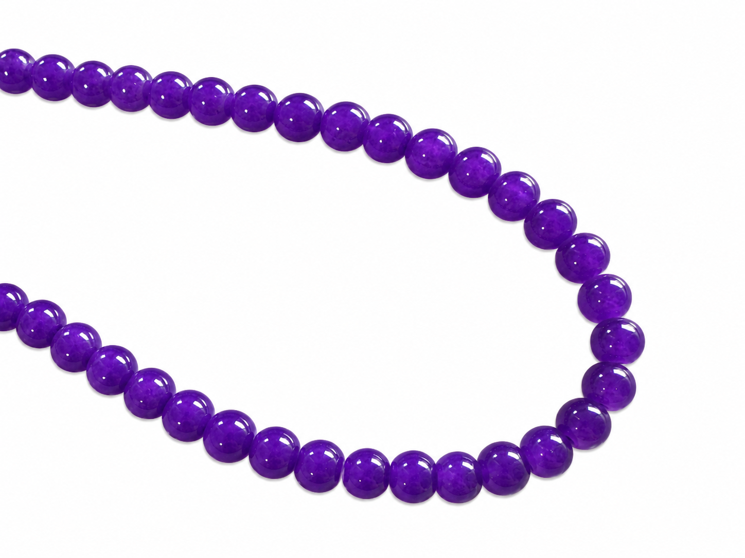 Perlas de Vidrio de 6 mm Opalo en Colores Variados
