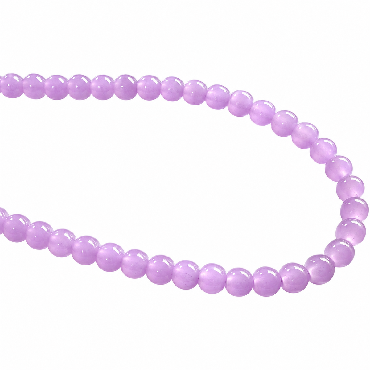 Perlas de Vidrio de 6 mm Opalo en Colores Variados