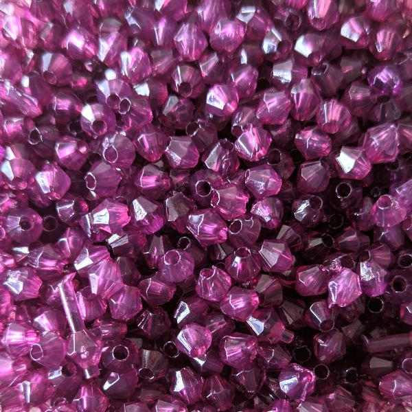 Biconos Acrilico 4mm Bisucrea