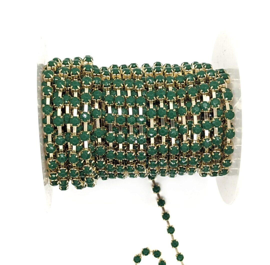 Cadenas de Strass Colores Acrilico 3mm Bisucrea