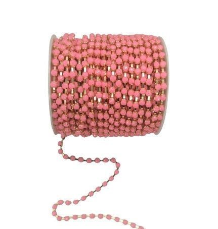 Cadenas de Strass Colores Acrilico 3mm Bisucrea