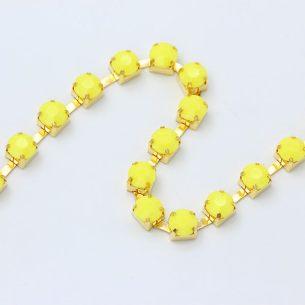 Cadenas de Strass Colores Acrilico 3mm Bisucrea
