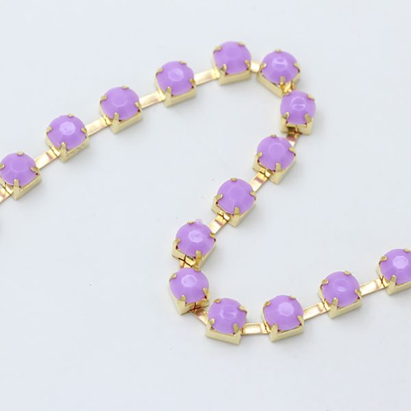 Cadenas de Strass Colores Acrilico 3mm Bisucrea