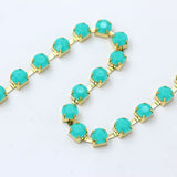 Cadenas de Strass Colores Acrilico 3mm Bisucrea