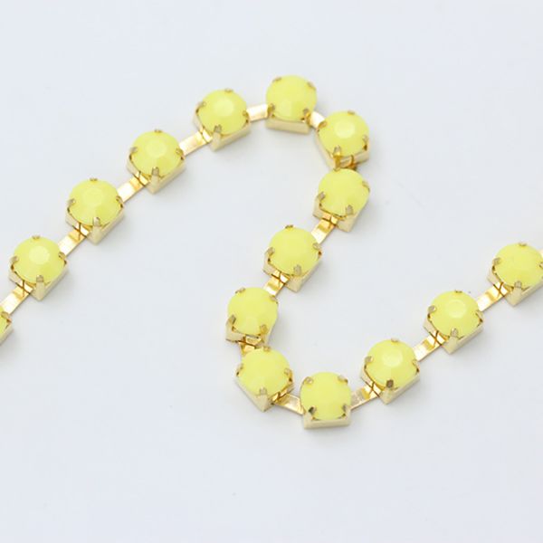 Cadenas de Strass Colores Acrilico 3mm Bisucrea