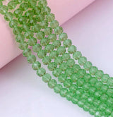 Cristal Chato 6mm Verde Claro Bisucrea