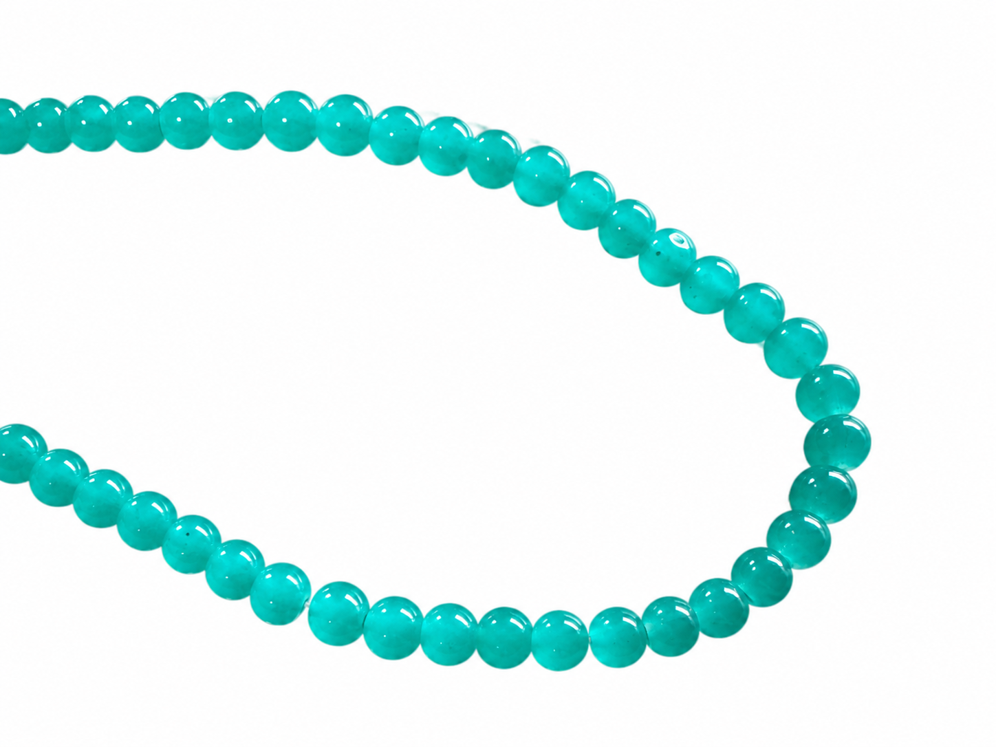 Perlas de Vidrio de 6 mm Opalo en Colores Variados
