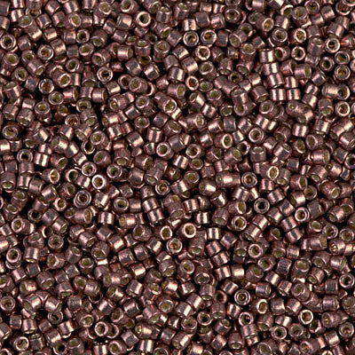Mostacilla Miyuki Delica 11/0 DB1843 – Cobre Claro Galvanizado