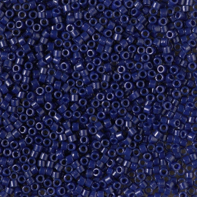 Mostacilla Miyuki Delica 11/0 DB2144 – Azul Marino Opaco Duracoat