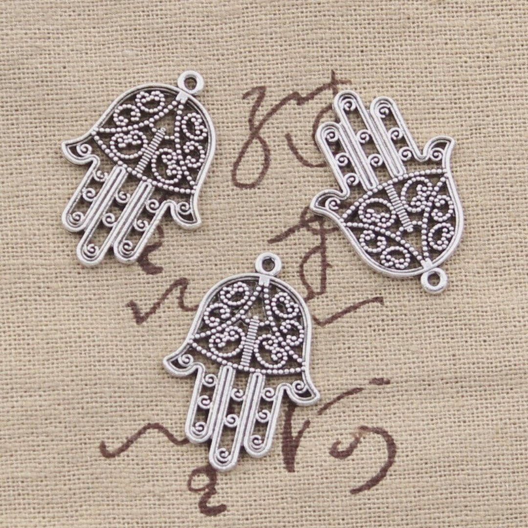 Dije Mano Fatima 22x15mm Bisucrea