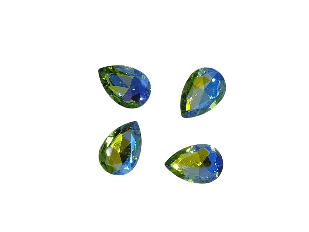 Gotas Tornasol vidrio 30x20mm Bisucrea