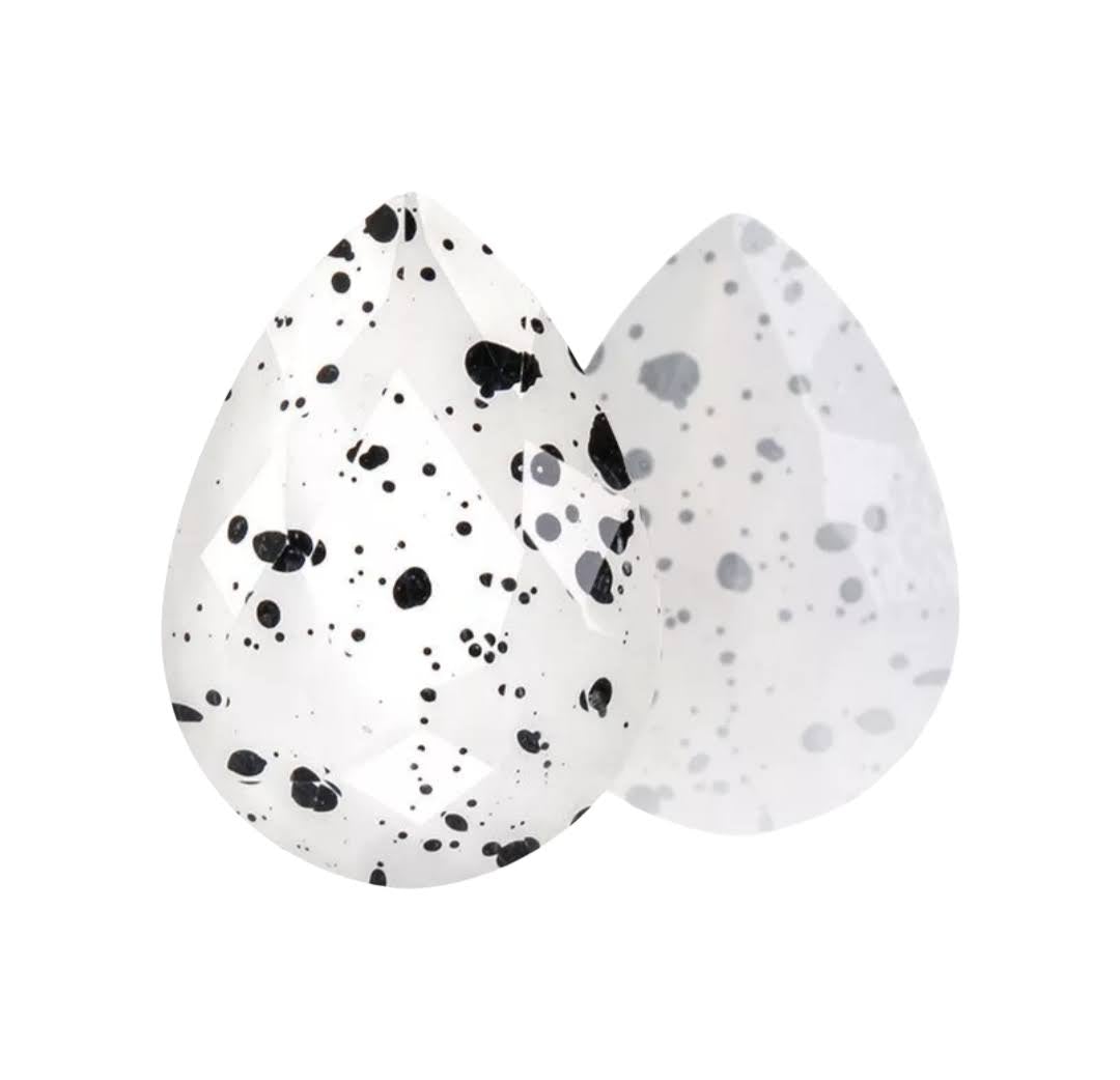 Gotas Vidrio Dalmata 10x14mm Bisucrea