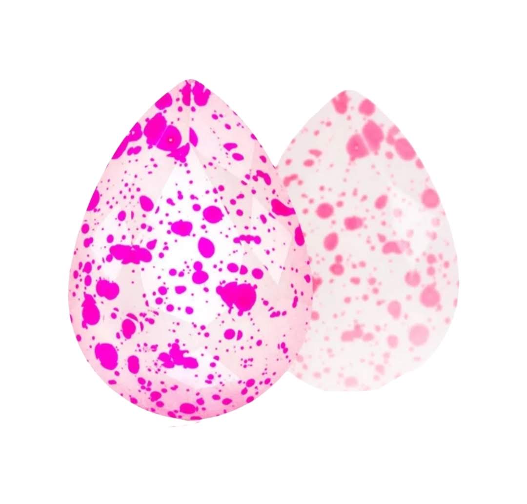 Gotas Vidrio Dalmata 10x14mm Bisucrea