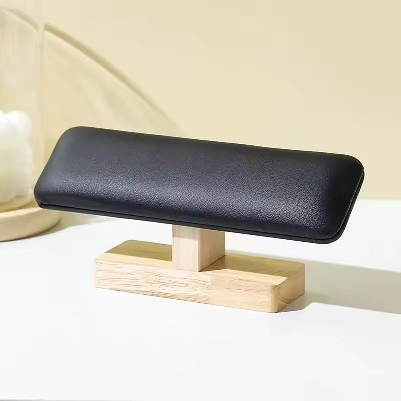 Exhibidor de Pulseras Eco Cuero con Base de Madera – 10 x 8,5 cm