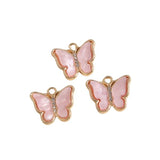 Dije Mariposa Strass Acrilica