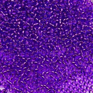 Miyuki Rocalla 11/0 R1345 Morado Silverline Bisucrea