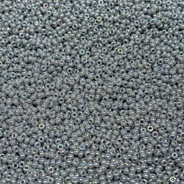 Miyuki Rocalla 11/0 R489 Gris Tornasol Bisucrea