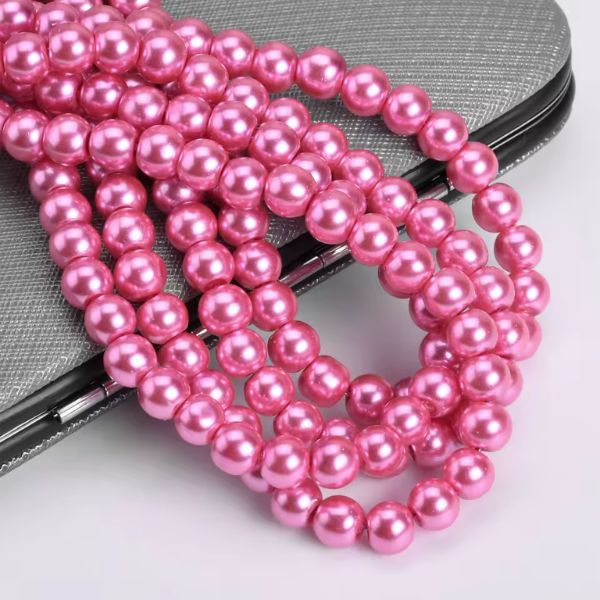 Perlas de Vidrio de 6 mm en Colores Variados