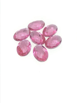 Piedra Strass Ovalada 13x18mm Bisucrea
