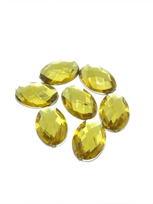 Piedra Strass Ovalada 13x18mm Bisucrea