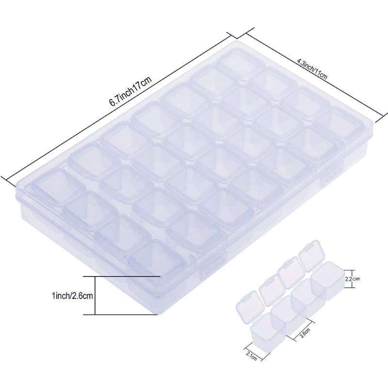 Caja Organizadora 28 contenedores