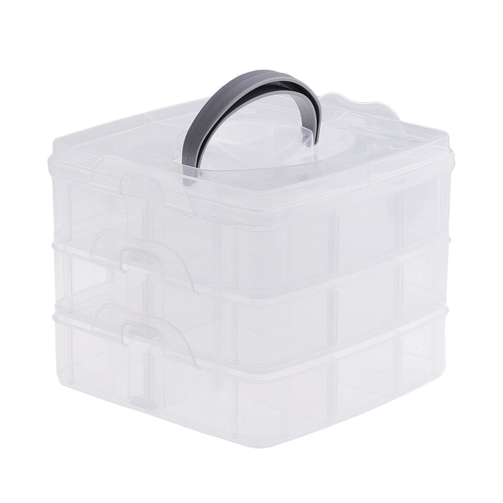 Caja Organizadora 3 niveles Bisucrea