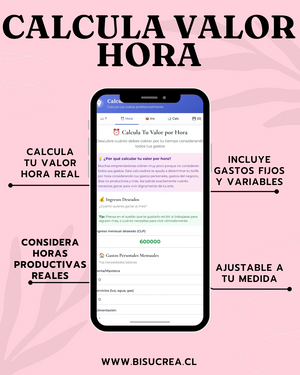 Calculadora PRO de Precios | Valor Hora + Costos + Precio FINAL