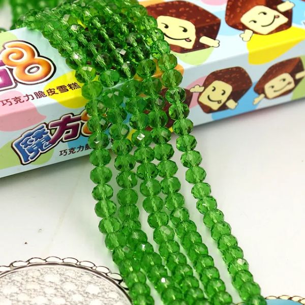 Cristal Chato 6mm Translucido - Verde