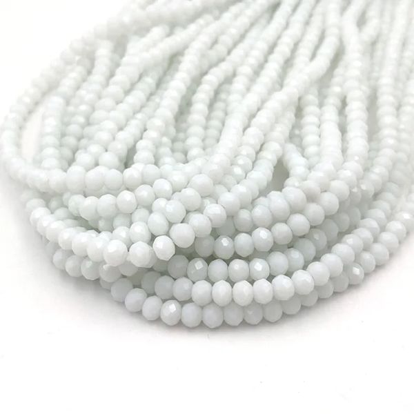 Cristal Chato 8mm Opacos - Blanco