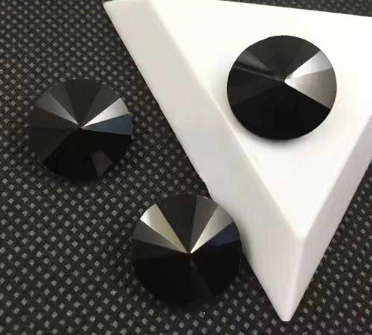 Cristal Rivoli 12 mm para Bisutería | Piedra Facetada de Brillo Intenso - Verde Claro