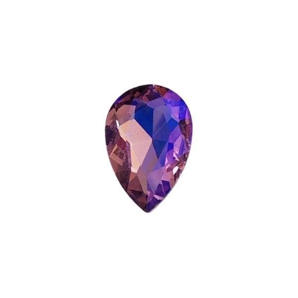Cristales Gota Tornasol 20×30 mm - Morado