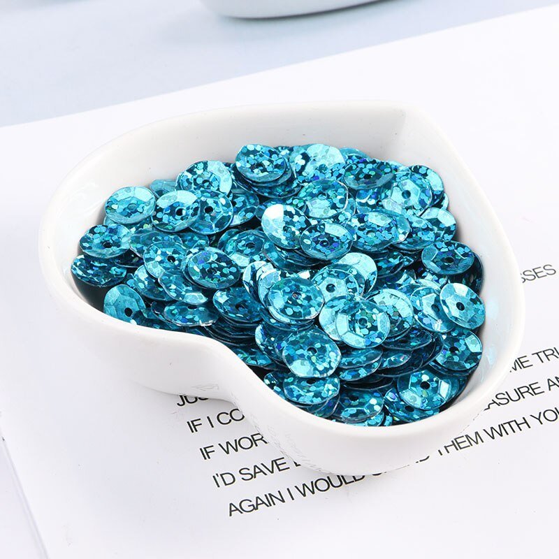 Lentejuela Laser 6mm Bisucrea