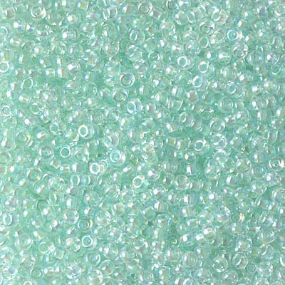 Miyuki Rocalla 11/0 R271 Verde Menta Tornasol Bisucrea