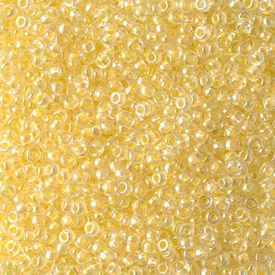 Miyuki Rocalla 11/0 R273 Amarillo Claro Tornasol Bisucrea
