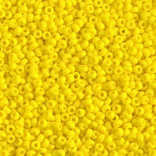 Miyuki Rocalla 11/0 R404 Amarillo Opaco Bisucrea