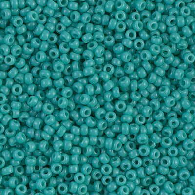 Miyuki Rocalla 11/0 R412 Turquesa Opaco Bisucrea
