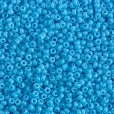 Miyuki Rocalla 11/0 R413 Celeste Opaco Bisucrea