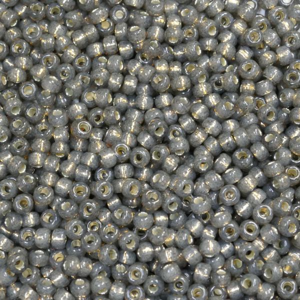 Miyuki Rocalla 11/0 R650 Gris Silverlined