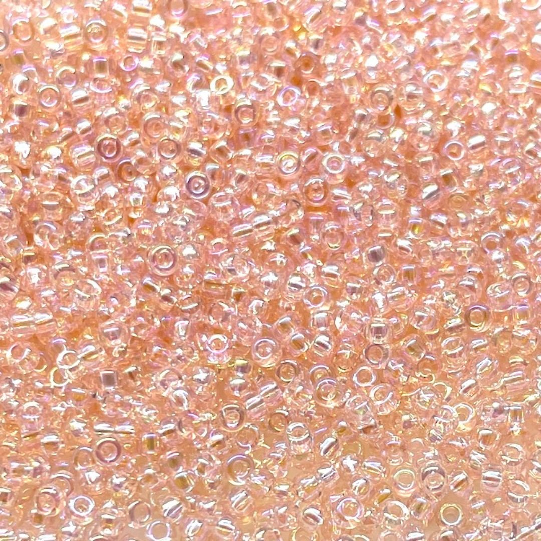 Miyuki Rocalla 8/0 R292 Rosado Tornasol Claro Bisucrea