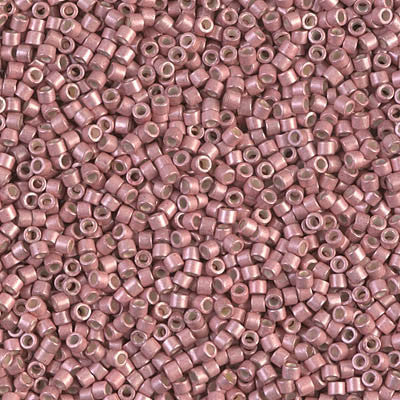Mostacilla Miyuki Delica 11/0 DB1156 – Rosé Galvanizado Mate