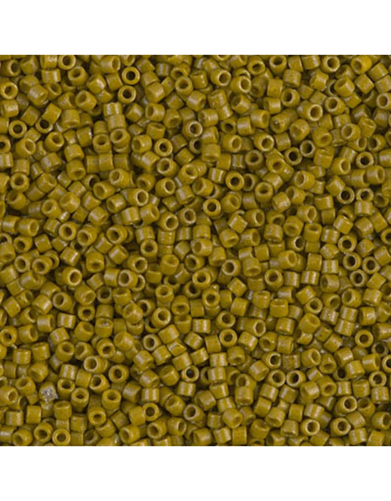 Mostacilla Miyuki Delica 11/0 DB2141 – Duracoat Verde Oliva