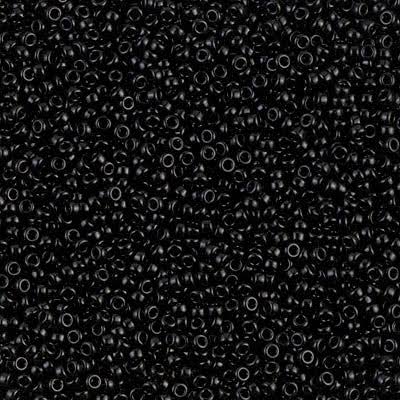 Mostacilla Miyuki Rocalla 15/0 RR401 – Negro Opaque