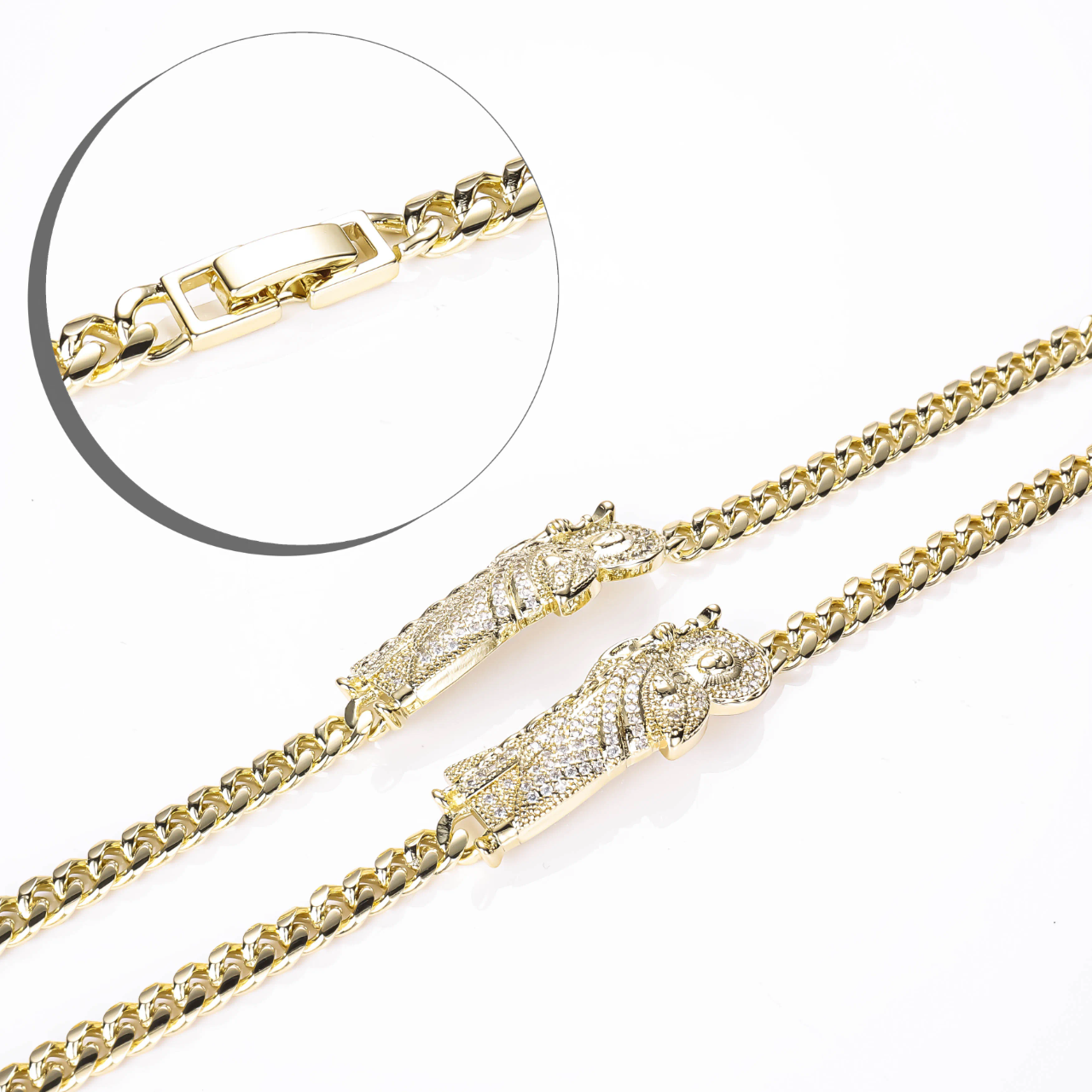 Pulsera San Judas – Oro Laminado 14K
