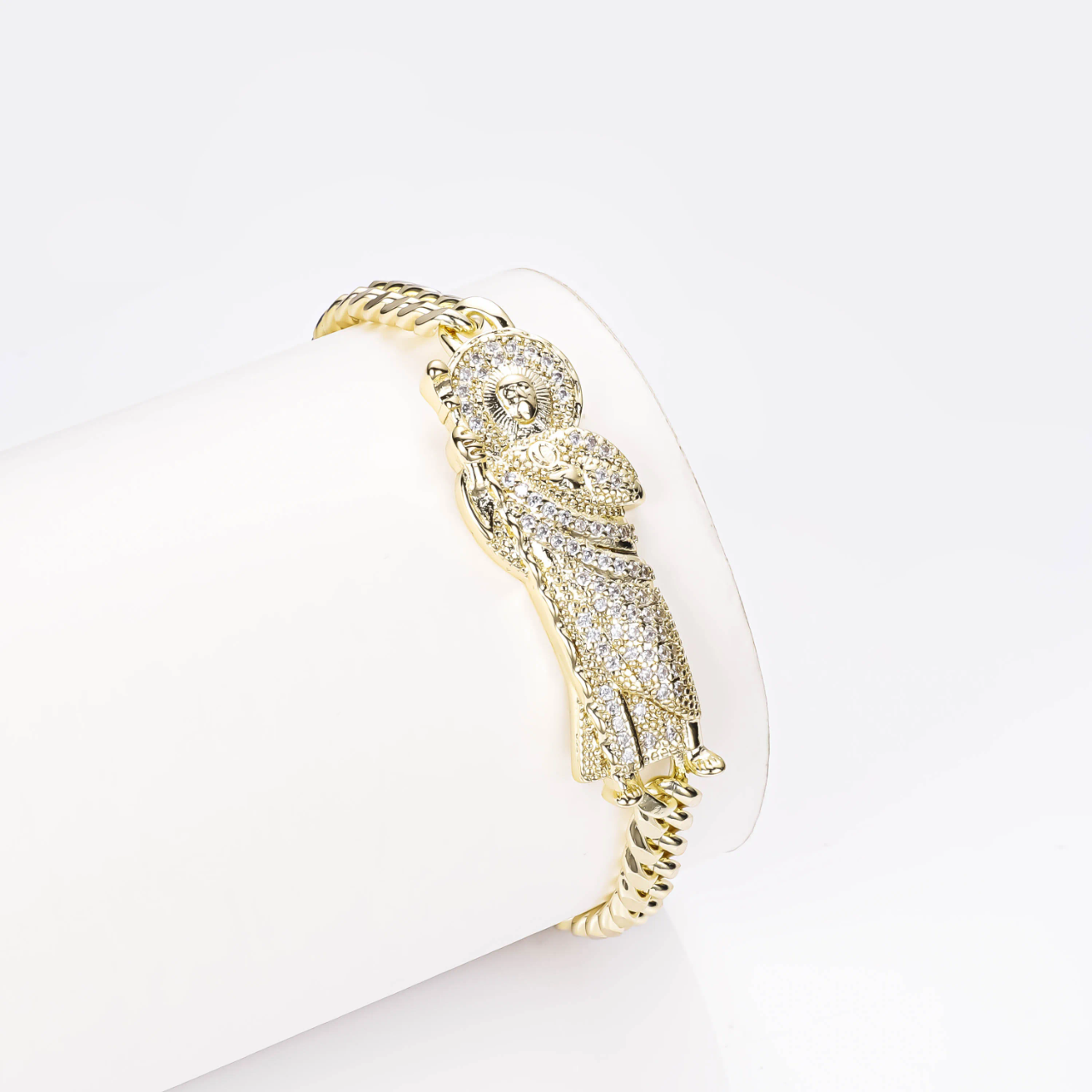 Pulsera San Judas – Oro Laminado 14K
