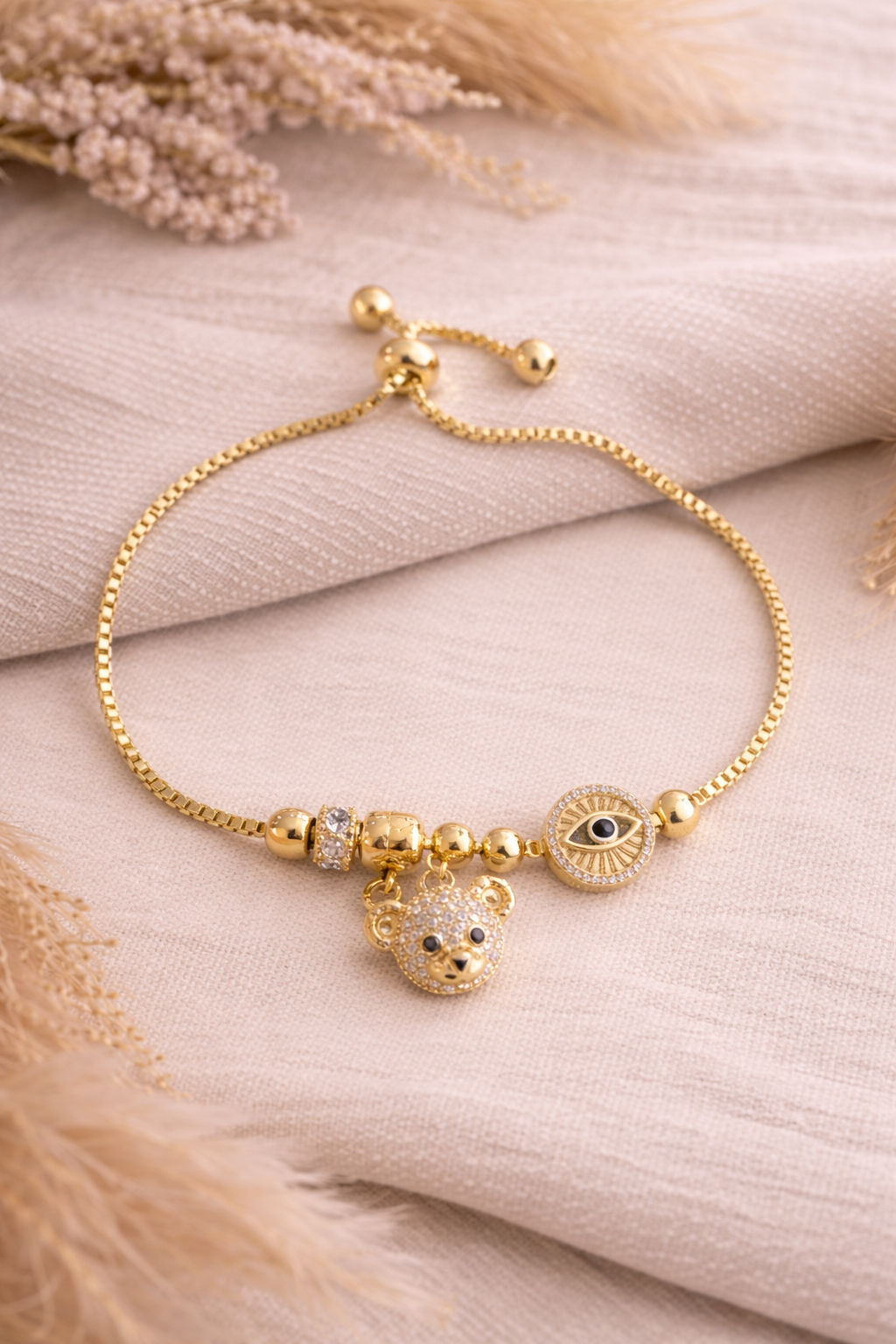 Pulsera Fortuna – Oro Laminado 14K
