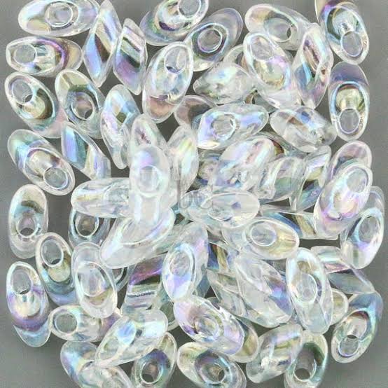 Mostacilla Miyuki Long Magatama LMA250 – Cristal AB