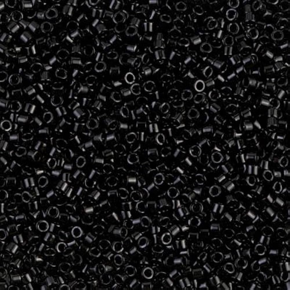 Miyuki Delica 11/0 DB0010 Negro Opaco