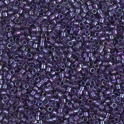 Mostacilla Miyuki Delica 11/0 DB1756 – Morado Tornasol