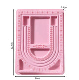 Tabla de Diseño para Bisutería – Bead Design Board con Medidas